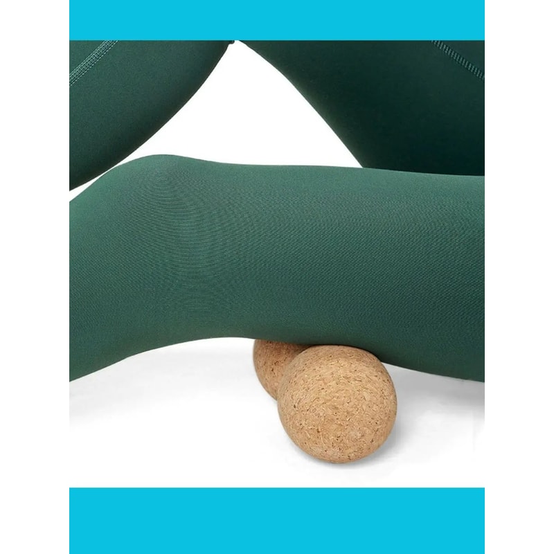 Cork Peanut Massage Ball For Myofascial Release Plantar Fasciitis Relief 2