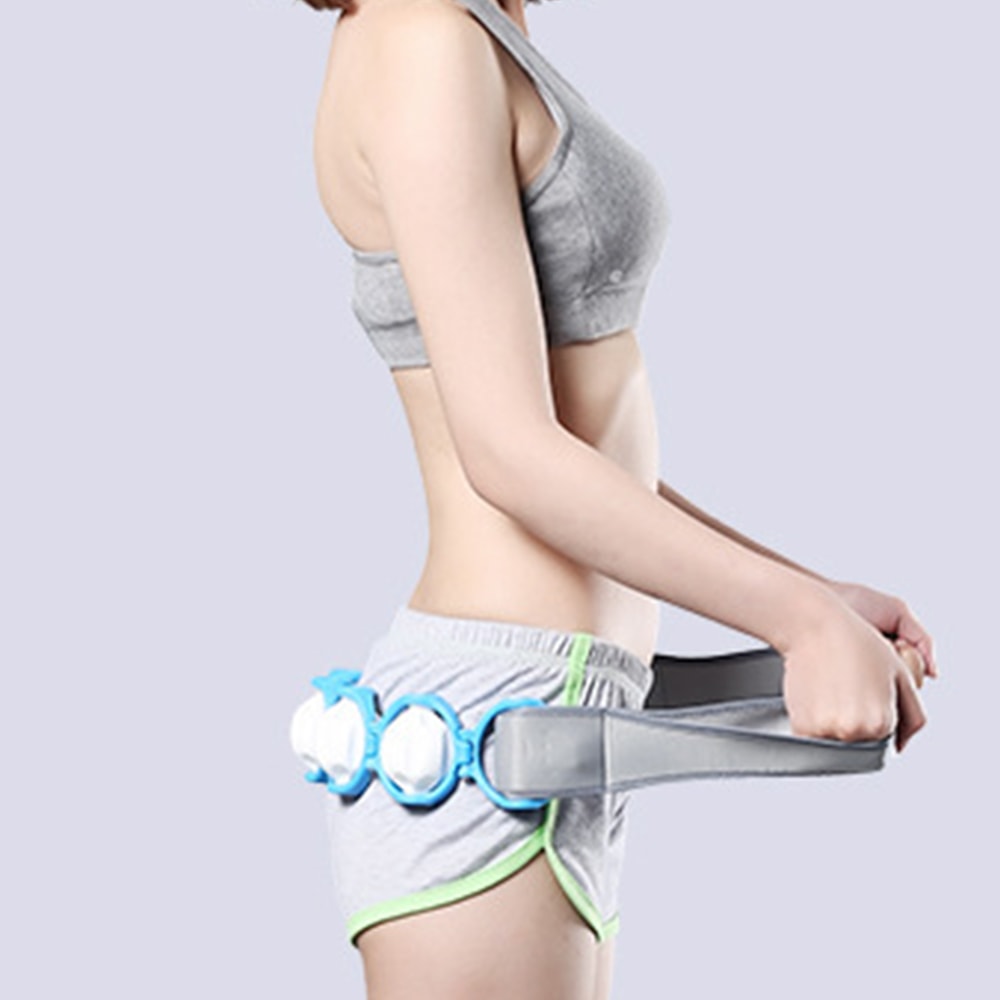 Portable Handheld Rolling Massager for Shoulder, Neck, and Back Relief