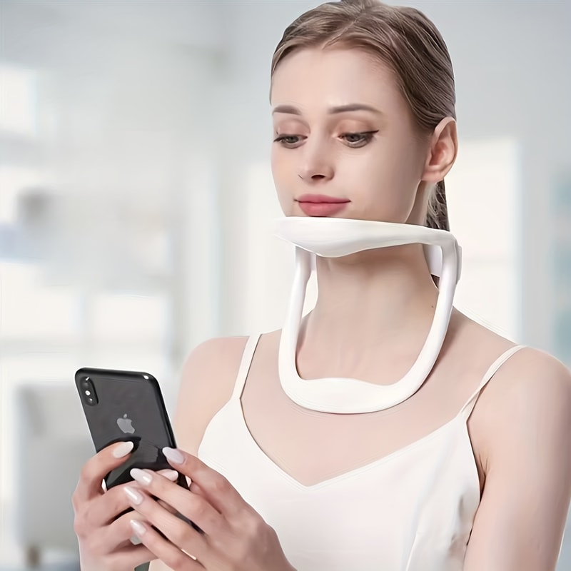 Ergonomic Neck Brace Posture Corrector Adjustable Cervical Support for Neck & Shoulder Pain Relief
