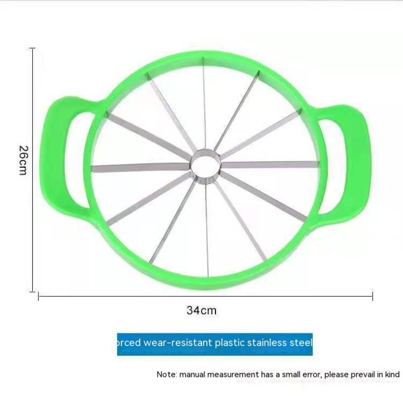 Stainless Steel Watermelon Slicer Knife Splitter Effortlessly Cut Watermelon Melon Into Perfect S 4