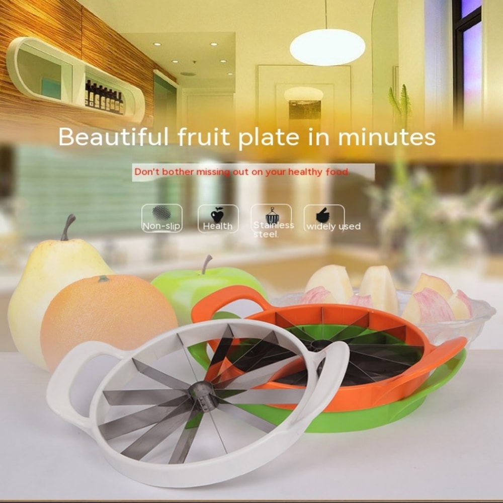 Stainless Steel Watermelon Slicer Knife Splitter Effortlessly Cut Watermelon Melon Into Perfect S 5