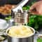 Manual Potato Masher Stainless Steel Ricer With Interchangeable Discs For Perfect Mashed Potatoes C 1