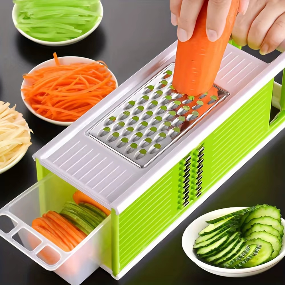 Multifunctional Vegetable Chopper & Slicer Perfect for Outdoor Cooking & Kitchen Use