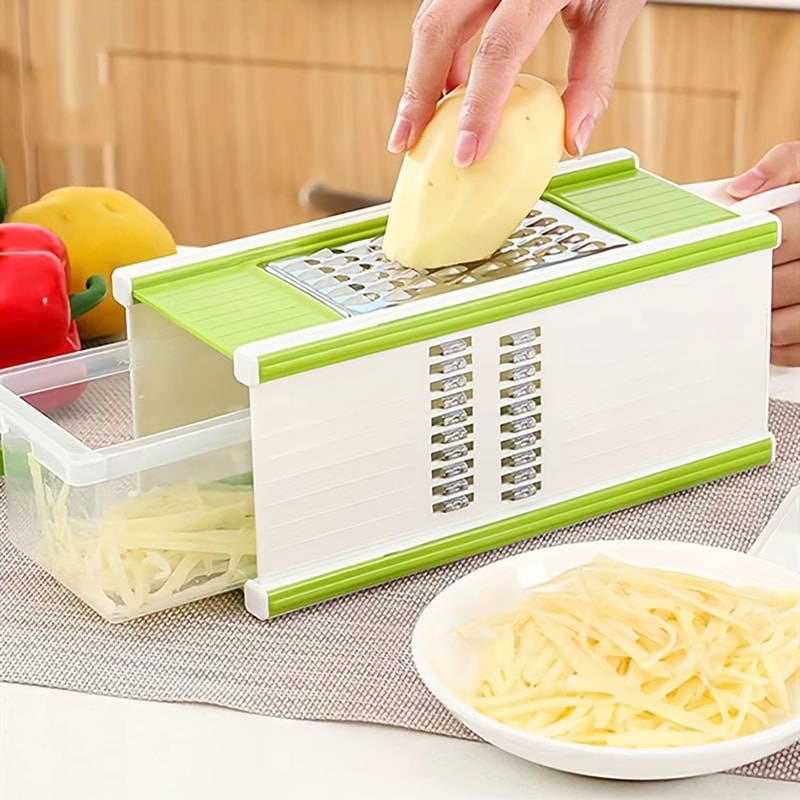 Multifunctional Vegetable Chopper & Slicer Perfect for Outdoor Cooking & Kitchen Use