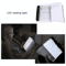 Flat Panel LED Book Light For PageFocused Night Reading Without Room Glare 2