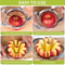 Upgraded Blade Stainless Steel Apple Slicer Corer UltraSharp Fruit Cutter Tool For Kitchen Use 2