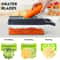 Multifunctional Vegetable Chopper Efficient Food Slicer & Dicer for Quick Kitchen Prep