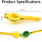 Heavy Duty Metal Lemon Squeezer Premium Handheld Citrus Juicer for Lime, Lemon, and More