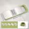 Stainless Steel MultiFunction Vegetable Slicer Grater Set 5