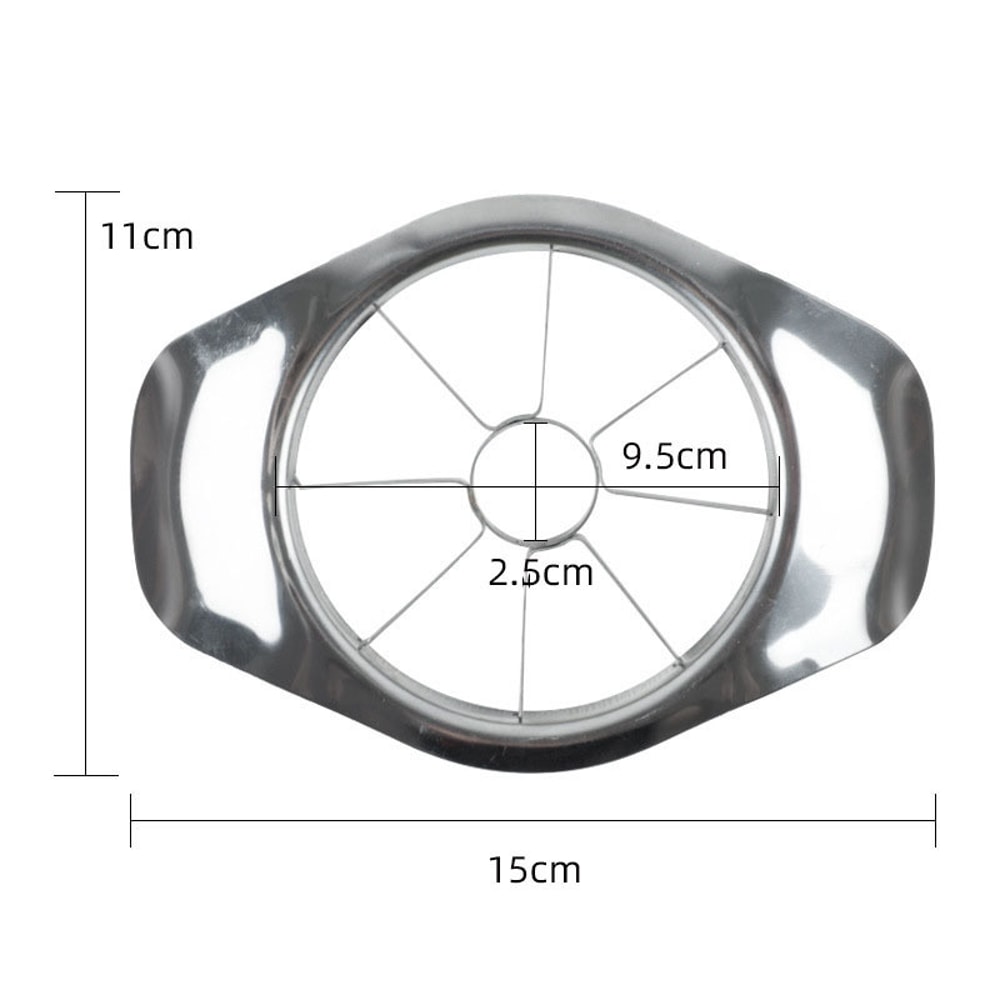 Stainless Steel Apple Slicer Fruit Cutter With Frosted Handle Upgraded Blade Sharp Divider Fruit Cu 5