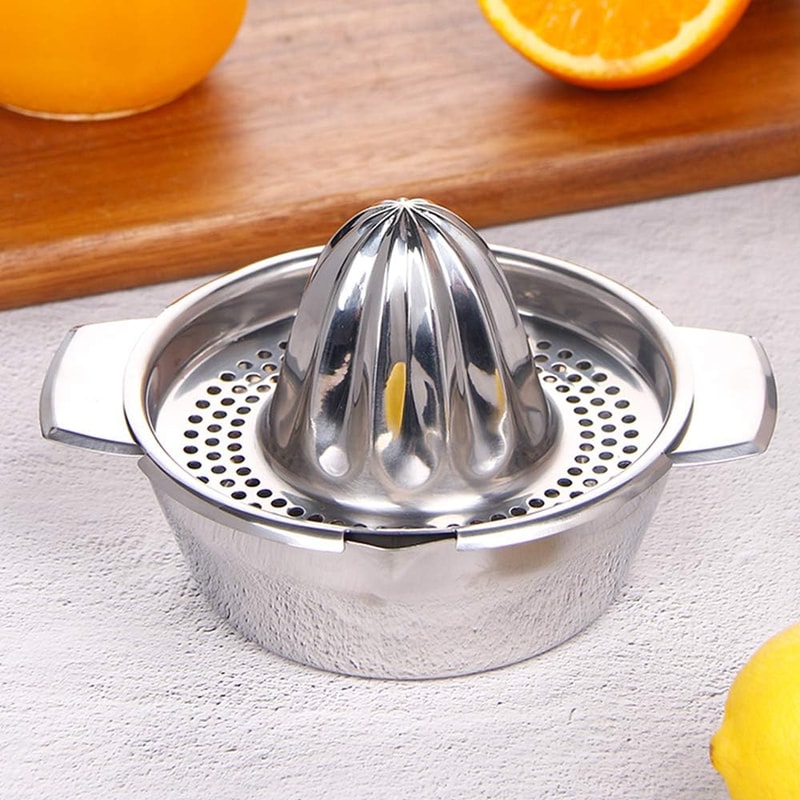 Mini Stainless Steel Manual Lemon Juicer Fruit Press For Citrus Fruits 6