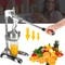 Stainless Steel Manual Press Juicer EcoFriendly Orange Citrus Hand Squeezer With UShaped Base For E 1