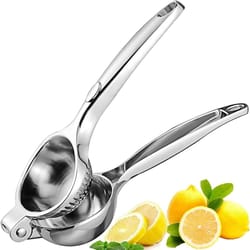 stainless steel lemon squeezer juicer manual citrus lime extractor for effortless fruit pressing