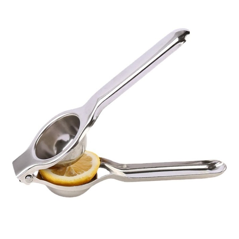 Stainless Steel Lemon Squeezer Juicer Manual Citrus Lime Extractor for Effortless Fruit Pressing