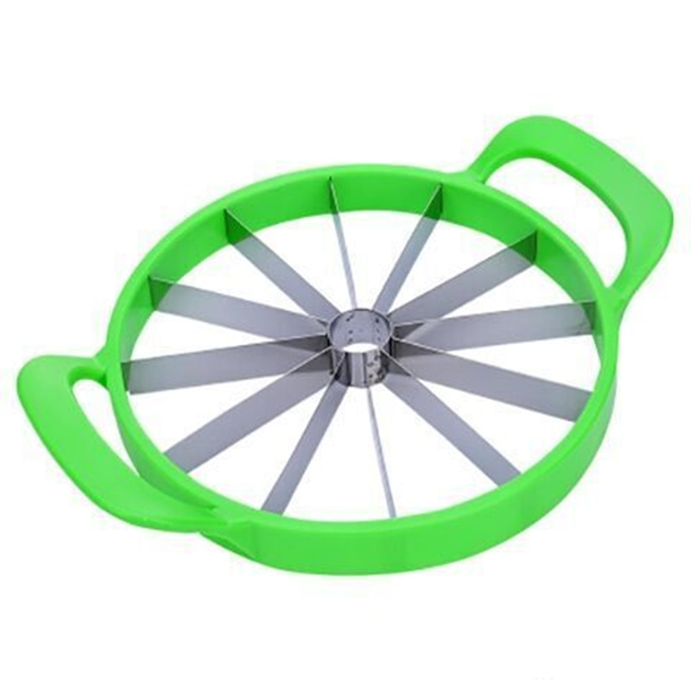 Creative Watermelon Slicer Stainless Steel Reusable Cutter for Easy Fruit Separation