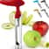 Premium Stainless Steel Apple & Pear Corer Fruit Seed Remover & Slicer Tool