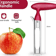 Premium Stainless Steel Apple & Pear Corer Fruit Seed Remover & Slicer Tool