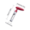 Premium Stainless Steel Apple & Pear Corer Fruit Seed Remover & Slicer Tool