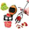 Mini Fruit Slicer & Chopper Stainless Steel Strawberry, Egg, Banana, Grape, Kiwi Cutter Kitchen Gadget