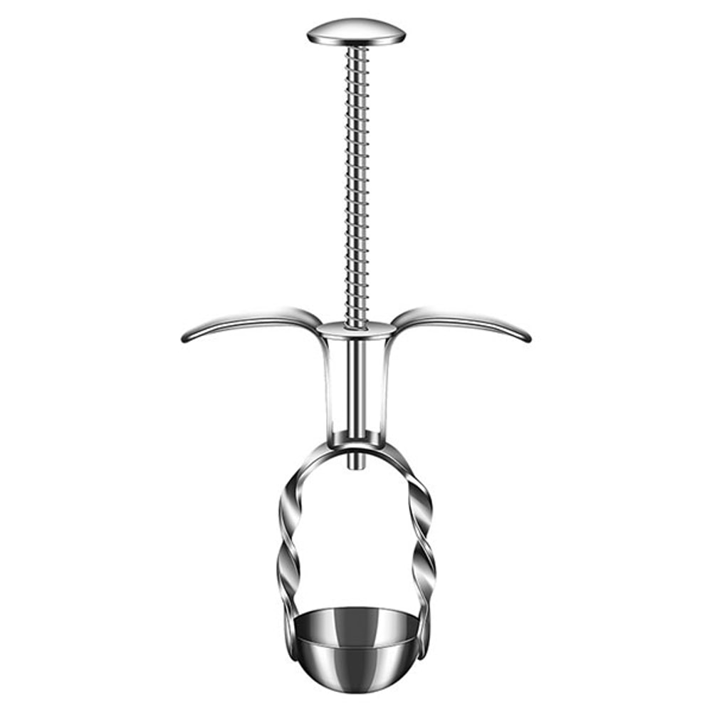 Mini Fruit Slicer & Chopper Stainless Steel Strawberry, Egg, Banana, Grape, Kiwi Cutter Kitchen Gadget