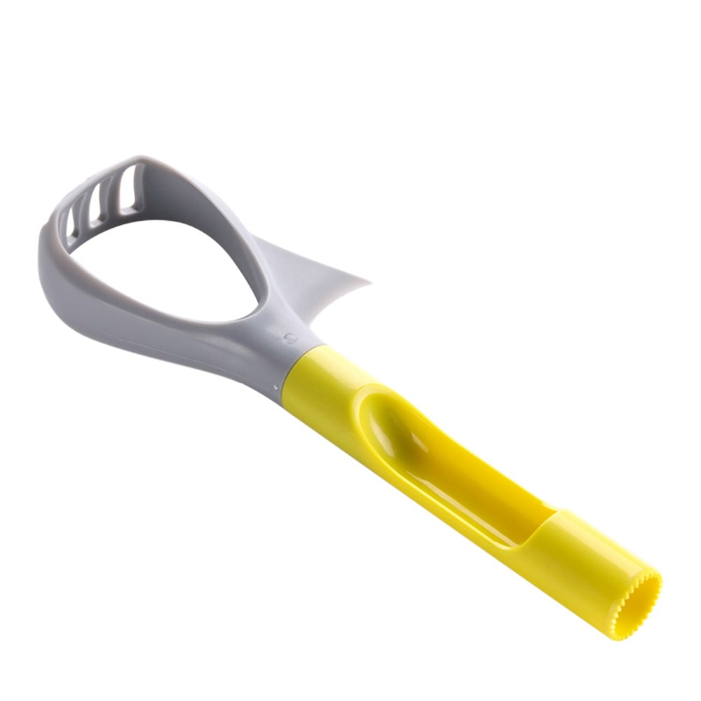 Avocado Slicer and Fruit Pitter Plastic Corer, Scoop, and Masher for Easy Vegetable and Fruit Prep