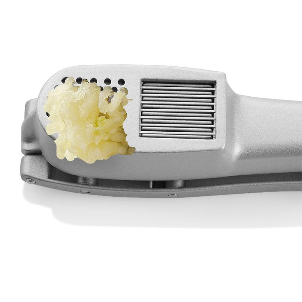 Multifunctional Garlic Press Aluminum Alloy Garlic Chopper for Effortless Kitchen Prep
