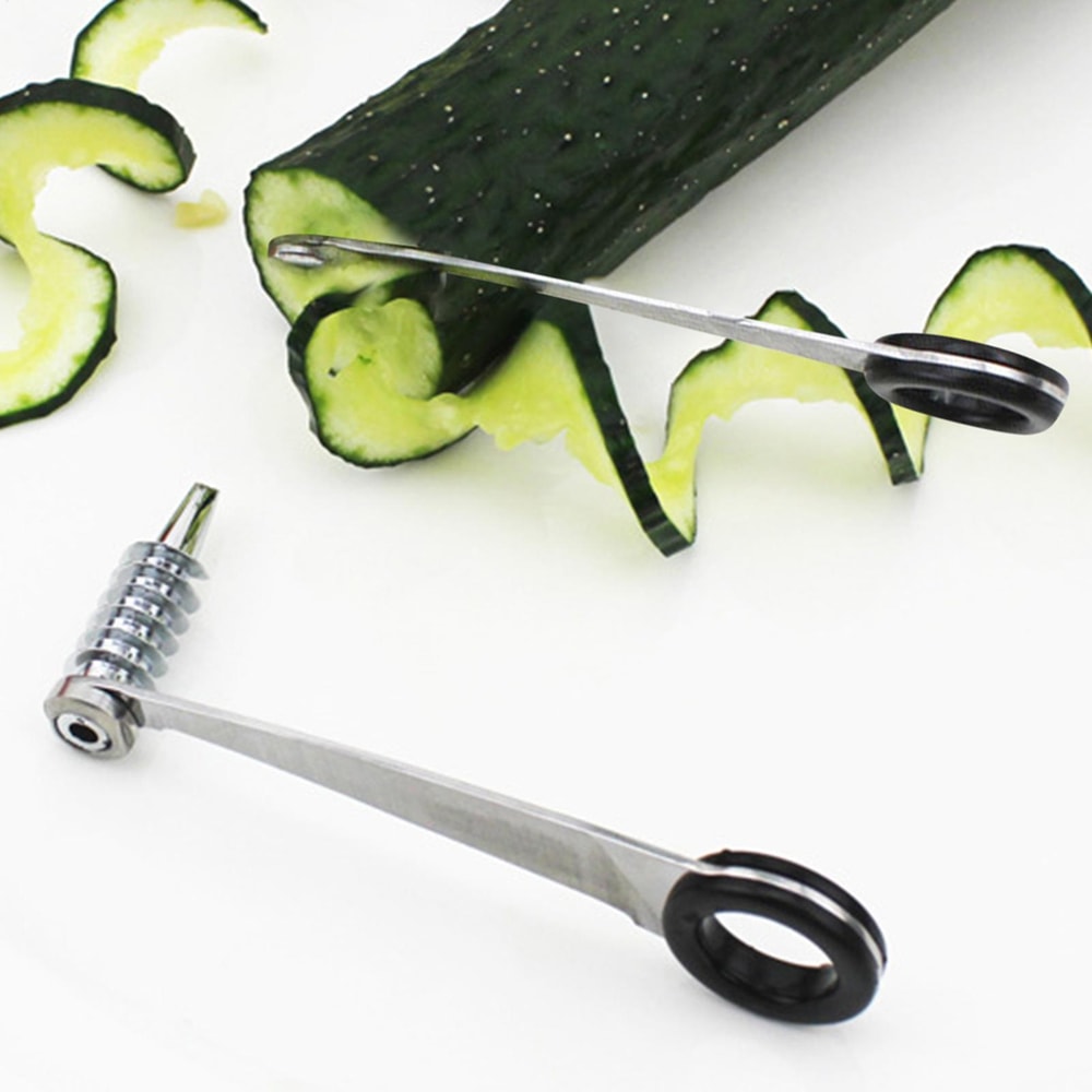 Stainless Steel Veggie Spiralizer Zucchini Cutter Slicer Dishwasher Safe NonSlip Perfect For Cucum 3