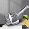 Stainless Steel Handheld Fruit and Vegetable Slicer Lemon, Orange, Tomato, Onion Cutter