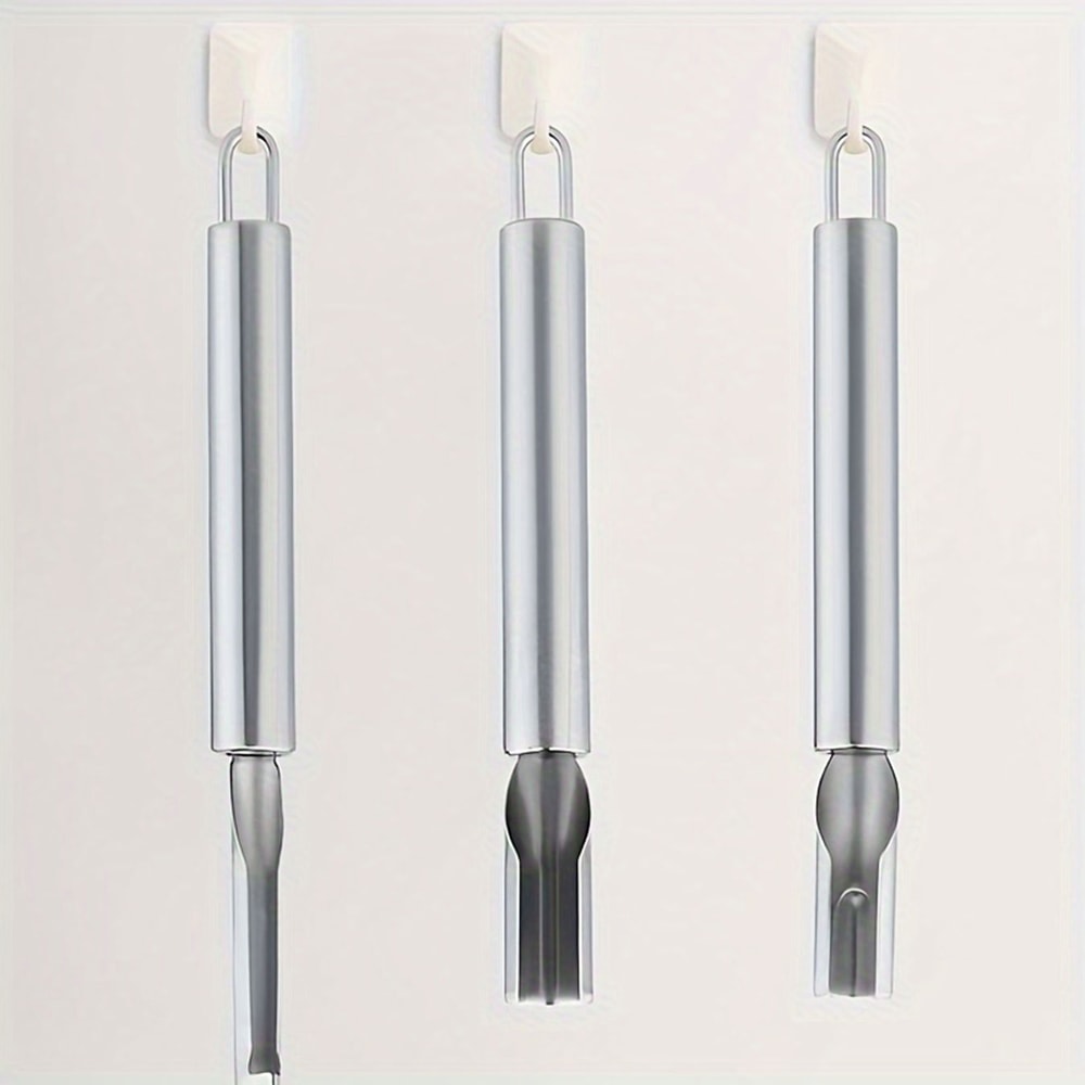 Stainless Steel Three-Piece Fruit and Vegetable Carving Knife Set Water Drop & Petal Shape Tools