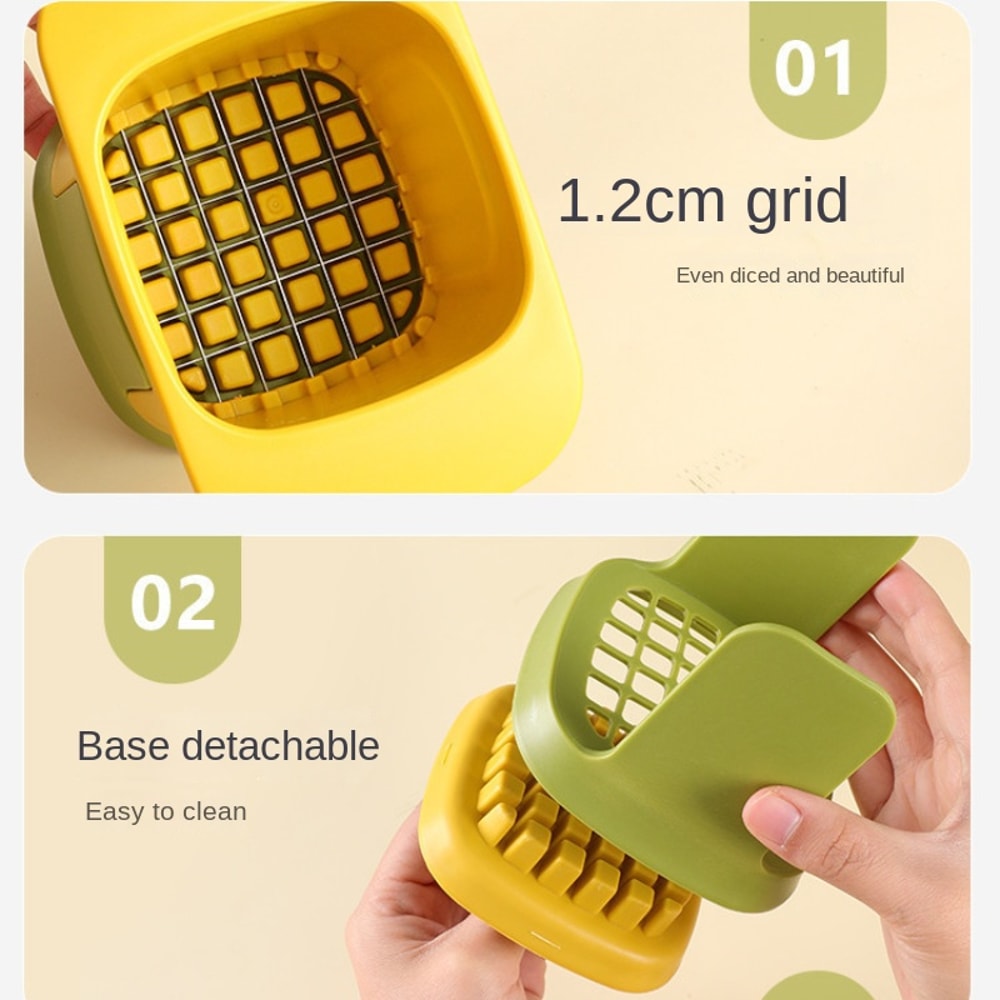 Multifunctional Vegetable Chopper French Fries Cutter Onion Dicer Potato Slicer And Cucumber Slicer 4