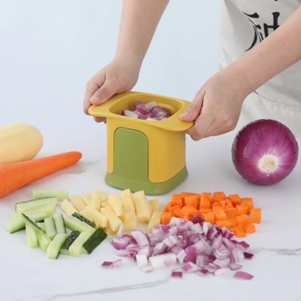 Multifunctional Vegetable Chopper French Fries Cutter Onion Dicer Potato Slicer And Cucumber Slicer 6