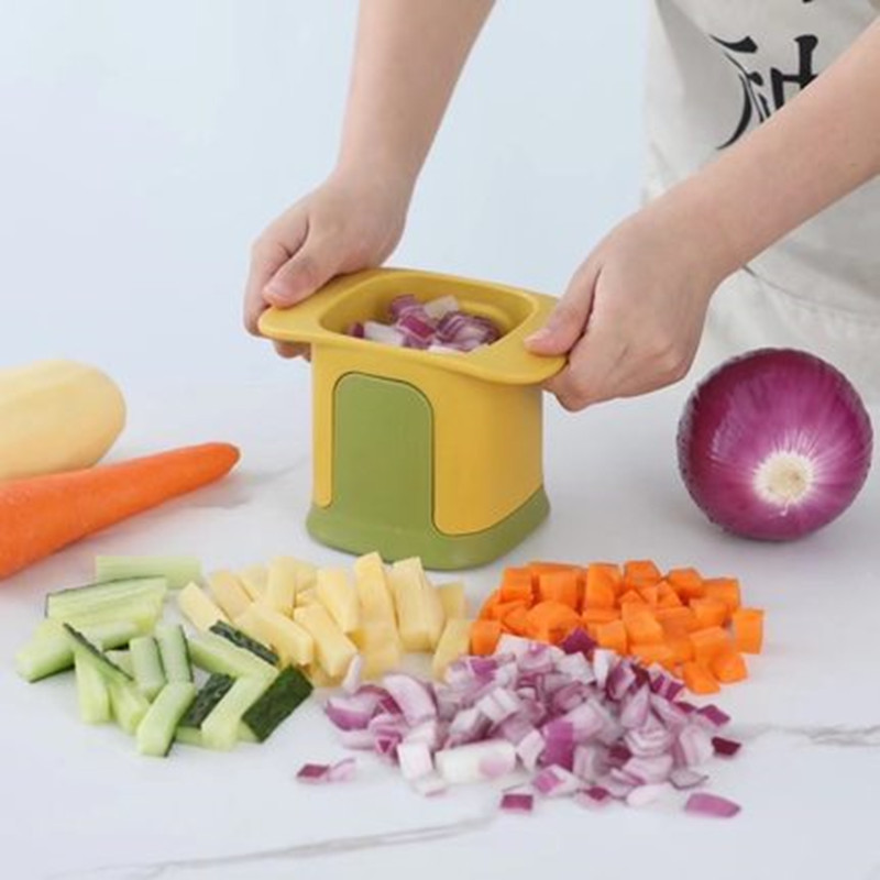 Multifunctional Vegetable Chopper French Fries Cutter Onion Dicer Potato Slicer And Cucumber Slicer 6