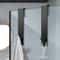 Heavy-Duty Stainless Steel Glass Door Hooks with Silent Pads Wall-Mounted Towel Rack for Towels, Robes, Coats