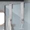 Heavy-Duty Stainless Steel Glass Door Hooks with Silent Pads Wall-Mounted Towel Rack for Towels, Robes, Coats
