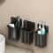 Functional WallMounted Toothbrush And Toothpaste Storage Rack For Bathroom 1