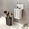 Functional WallMounted Toothbrush And Toothpaste Storage Rack For Bathroom 4