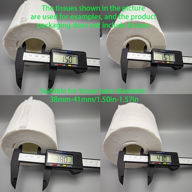 Cute Cat Toilet Paper Holder with Anti-Slip Design for Bathroom Wall Mount Durable PP (Does Not Include Toilet Paper)