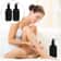 Matte Black Liquid Soap Dispenser Refillable Shampoo Conditioner And Body Lotion Container For Bath 2