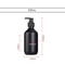 Matte Black Liquid Soap Dispenser Refillable Shampoo Conditioner And Body Lotion Container For Bath 6