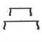 Over Cabinet Towel Rack Punch-Free Steel Metal Towel Storage Organizer for Bathroom