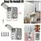 Heavy Duty Flip Latch Gate Latch Durable Slide Bolt Lock for Barns, Cabinets, Pet Cages, and More