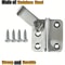 Heavy Duty Flip Latch Gate Latch Durable Slide Bolt Lock for Barns, Cabinets, Pet Cages, and More