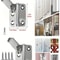 Heavy Duty Flip Latch Gate Latch Durable Slide Bolt Lock for Barns, Cabinets, Pet Cages, and More