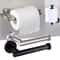 Stainless Steel Wall-Mount Toilet Paper Holder Modern Tissue Roll Dispenser for Bathroom Storage