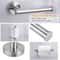 Stainless Steel Wall-Mount Toilet Paper Holder Modern Tissue Roll Dispenser for Bathroom Storage