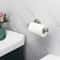 Stainless Steel Wall-Mount Toilet Paper Holder Modern Tissue Roll Dispenser for Bathroom Storage