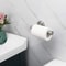 Stainless Steel Wall-Mount Toilet Paper Holder Modern Tissue Roll Dispenser for Bathroom Storage