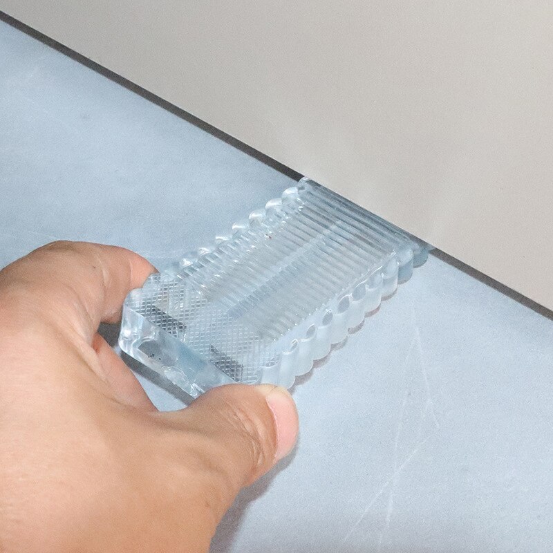 Silicone Door Stopper Wedge Reusable Shock Absorbent Safety Door Stoppers for Home & Office.