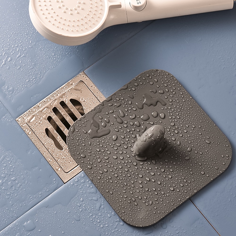 Sealed Lid Floor Drain Anti-Odor, Anti-Insect, Anti-Backflow Drainage Outlet for Kitchen and Bathroom