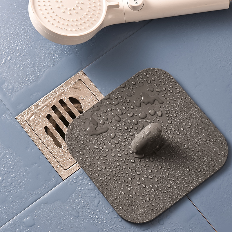 Sealed Lid Floor Drain Anti-Odor, Anti-Insect, Anti-Backflow Drainage Outlet for Kitchen and Bathroom